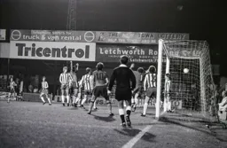 Brian Stein heads his second