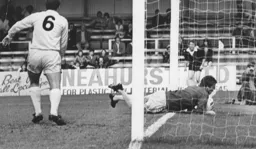 Luton's first goal hits the back of the net