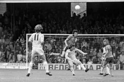 Chris Turner well above Charlton attacker