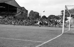 Rovers keeper with a spectacular dive