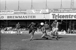 Bob Hatton scores in the first half (4)