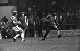 Ricky Hill defending