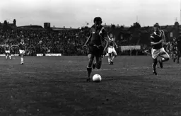 David Moss inside the area