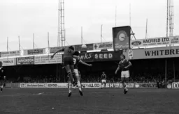 Chris Turner makes the ball his