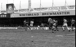 David Moss has a go from edge of box