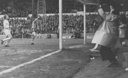 Steve Taylor nets the fourth goal