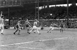 Forbes Phillipson-Masters gets his head to the ball