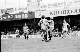Bob Hatton on his own in the Cambridge box