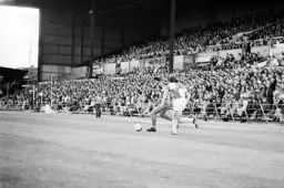 Bob Hatton leaves his marker