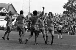 Team celebrations