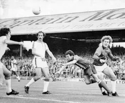 Mal Donaghy clears the danger