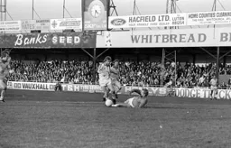 Tony Grealish about to hit the deck
