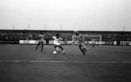 Ricky Hill controlling midfield