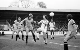 Bob Hatton beaten to the header