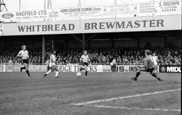 Ricky Hill has his shot saved