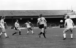 Ricky Hill shoots from outside the box