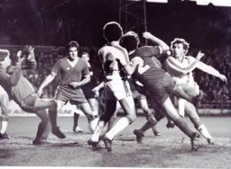 Paul Price sees an effort blocked