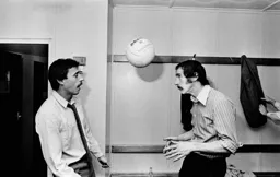 David Moss and Bob Hatton. Hat trick heroes during 1979-80