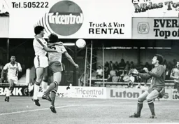 Another view of the goal from Steve White