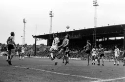 Mike Saxby rises high in attack