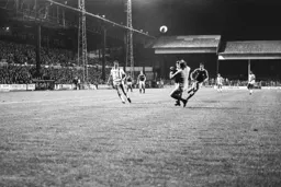 David Moss chips the keeper for the Town's second goal