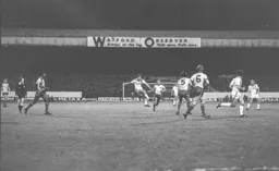 David Moss strikes for goal