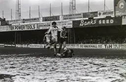 Mal Donaghy stopped by the keeper