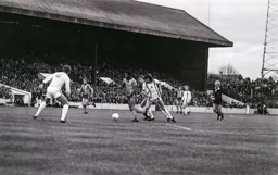 Ricky Hill glides past the Orient defence