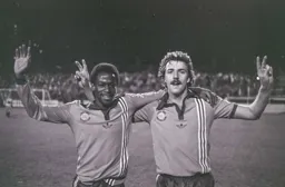 Godfrey Ingram and David Moss the Town goal scorers