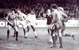 A Luton effort goes wide