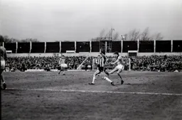 David Moss strikes for goal