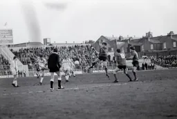 David Moss fires in a free kick