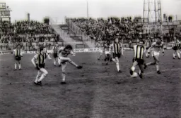 Raddy Antic fires a shot from outside the box