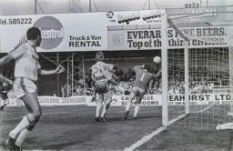 Godfrey Ingram heads in from close range