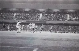 Godfrey Ingram gets a strike in