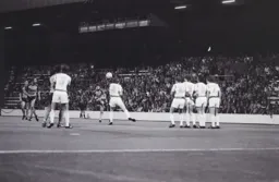 Raddy Antic clears the Rangers wall
