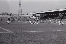 Bolton defenders converge on a Town player