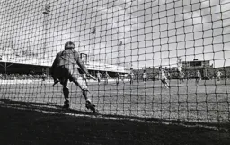 David Moss sends the keeper the wrong way