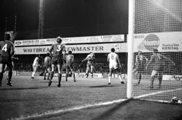 Brian Stein keeps an eye on the ball