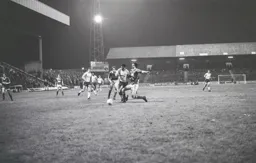 Brian Stein moves past his marker