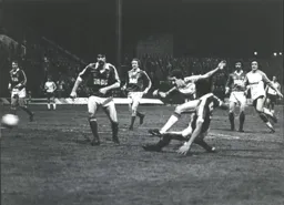 Steve White lets fly