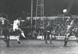 Steve White bullets home the first goal