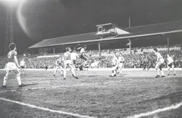 Ricky Hill gets up in the box