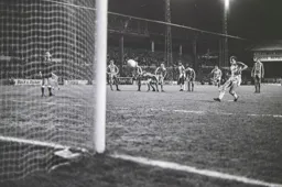 David Moss opens the scoring from the spot