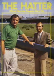 Programme Front Cover