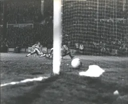 Steve White scores the Town's third goal