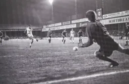 David Moss sends the keeper the wrong way