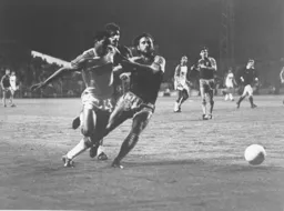 Brian Stein tries to get past Frank Lampard
