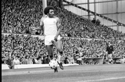 Ricky Hill with ball at his feet