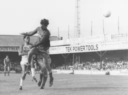 Brian Stein chips the ball over the keeper for the fifth goal.